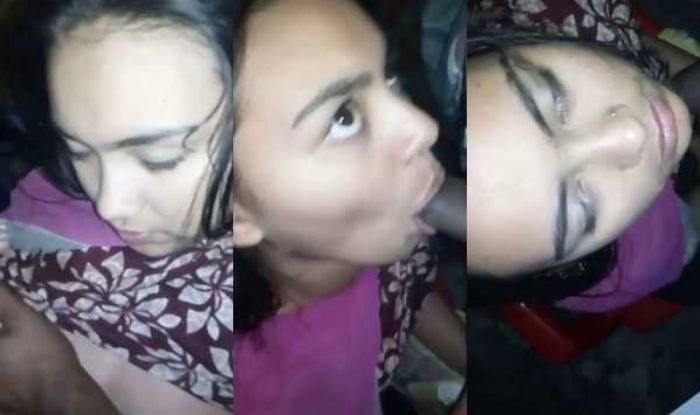 Desi village girl Teena suck huge dick