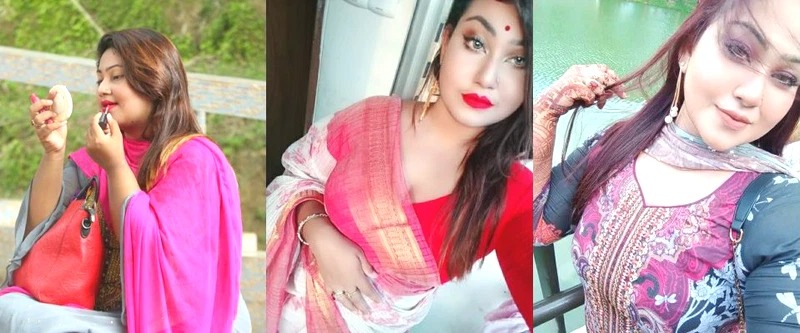 Horny BBW Girl Bathing