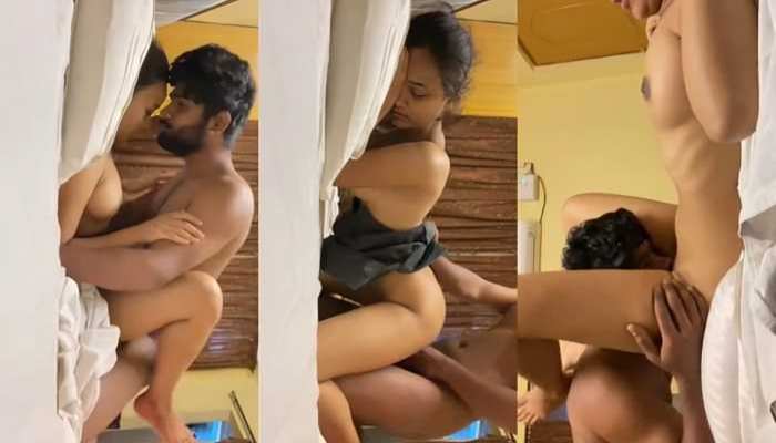 Tamil Sexy Slim Girl Sex at oyo