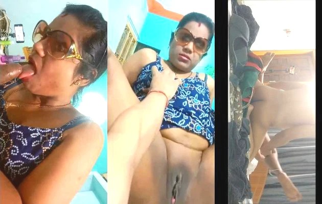 Desi Bhabhi Blowjob and Fucking