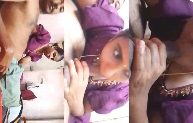 Desi Tamil Wife Bhabhi Blowjob Part 3