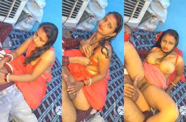 Horny Desi Bhabhi Give Handjob and Fucking Part 3