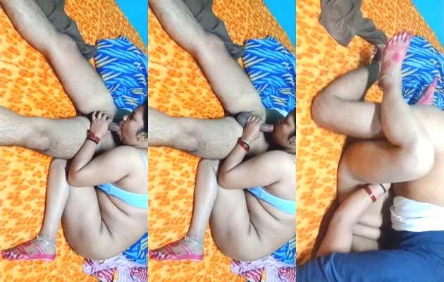 Hot Desi Wife Blowjob and Fucking