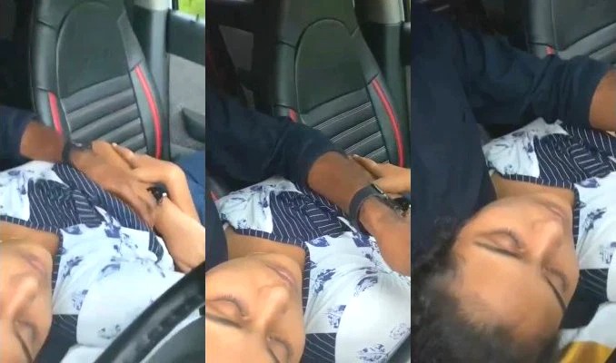 Cute Desi Girl Boobs Pressing by Lover