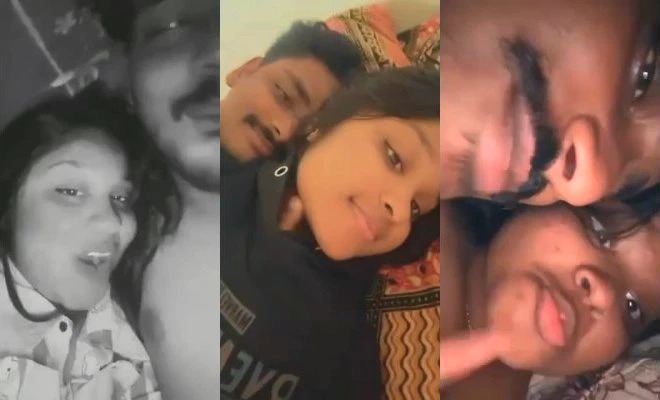 Desi Cpl Romance and Shows Boobs