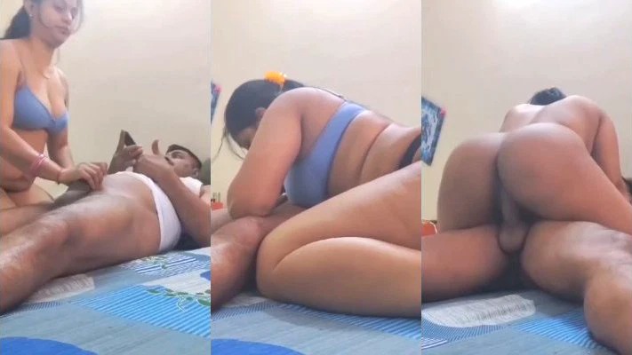 Sexy Desi Wife Blowjob and Ridding