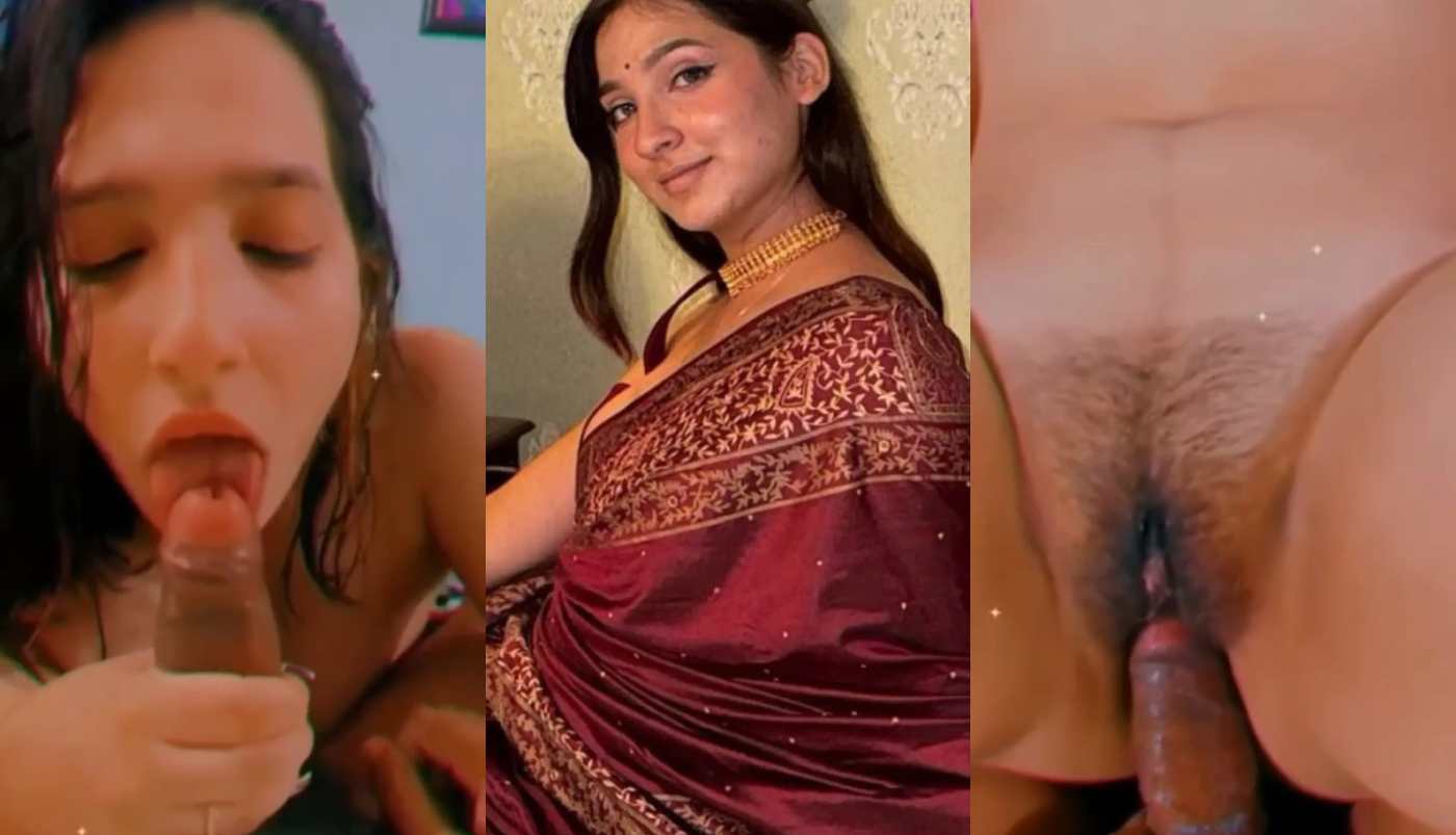 Beautiful Hot Indian Babe Giving Blowjob Painful Fucking Moaning