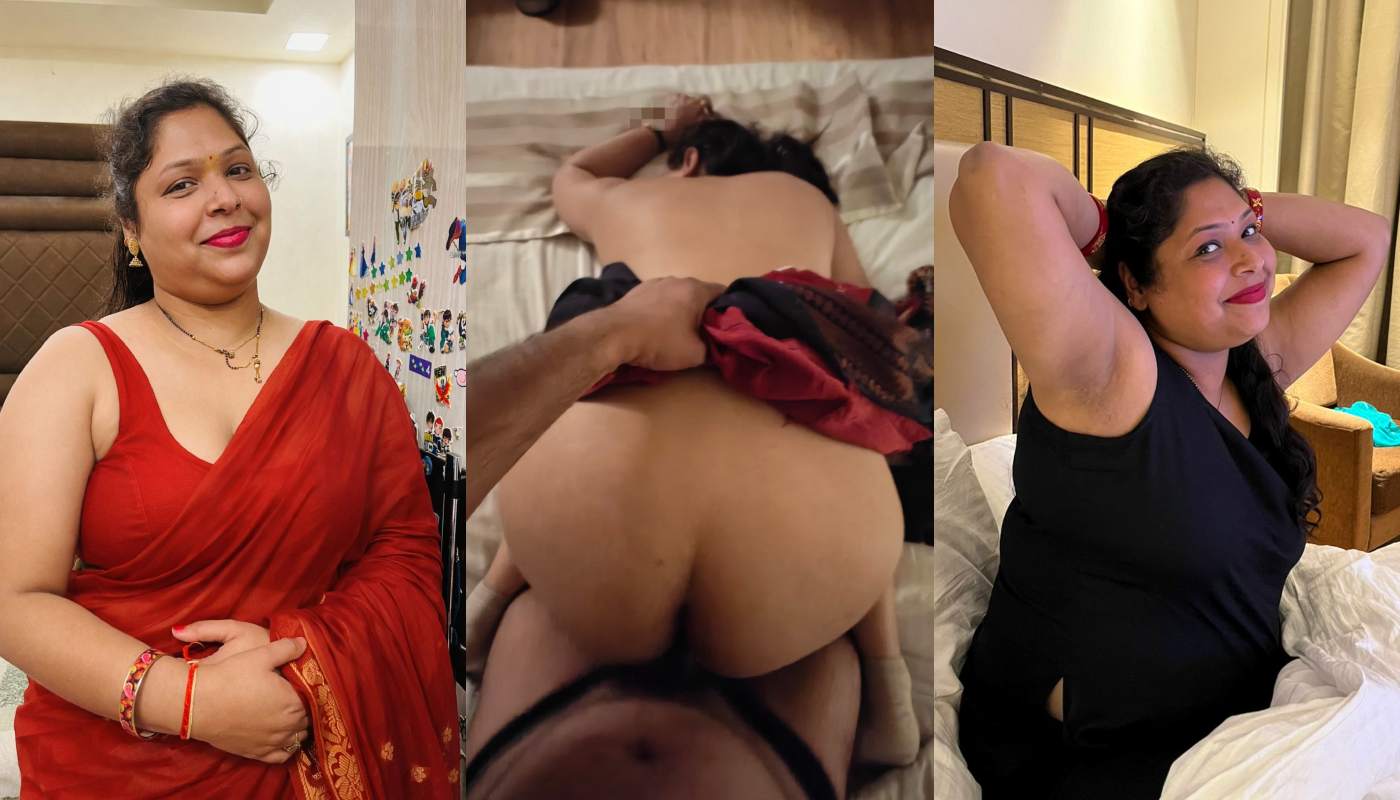 Chubby Tanker Horny Noida Bhabhi Fucking Hard with Lover Hubby Threesome Fun