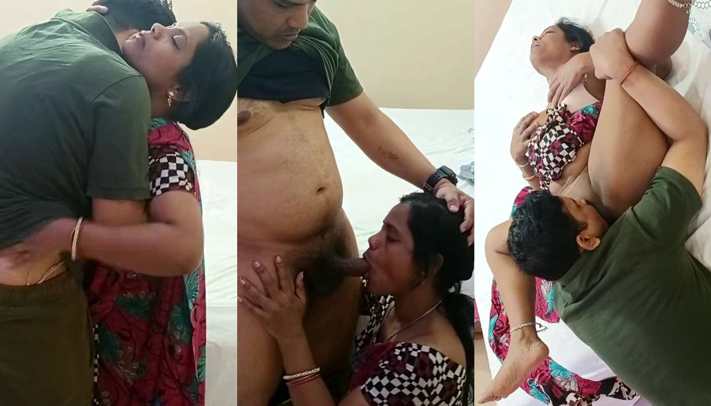 Horny Bhabhi Hotel Room Blowjob to Her Ex Boyfriend and Pussy Licking Sex