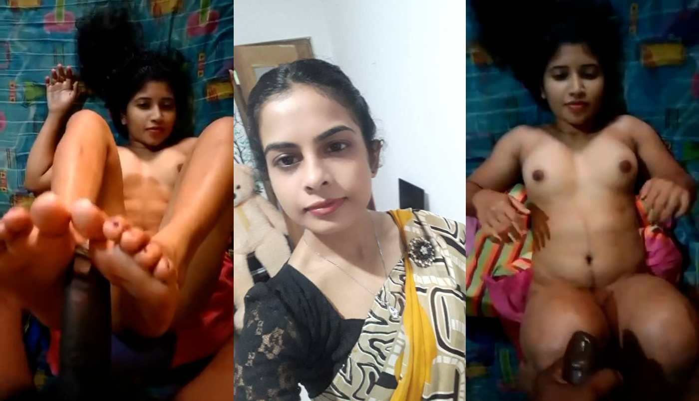 Lankan Cutie Giving Footjob and Getting Missionary